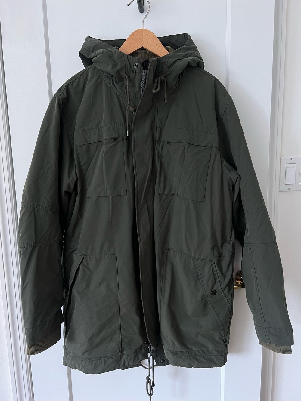 REI Co-op REI Amorphum Utility 3-in-1
Parka in Dark Army Cot